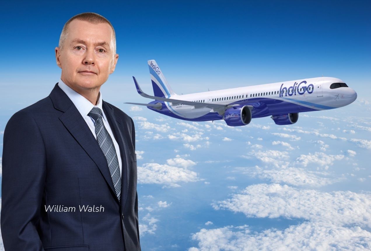 Willie Walsh assumed charge as the Chief Executive Officer (CEO) of IndiGo